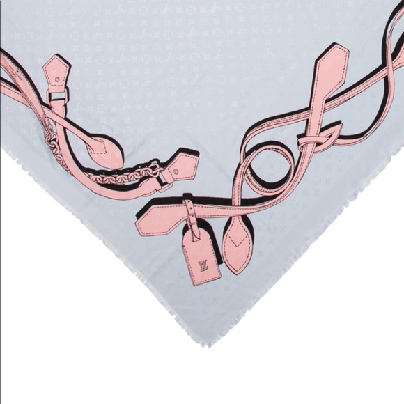 Louis Vuitton Handle Me Monogram Shawl - Picture 2 of 3